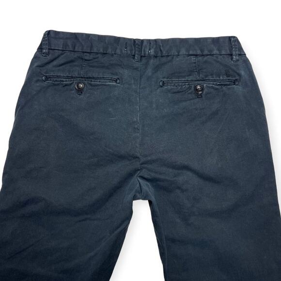 CLOSED Clifton Slim Chino SIZE 31 x 28 Dark Night Blue Soft Cotton Trouser Pants - Picture 9 of 12